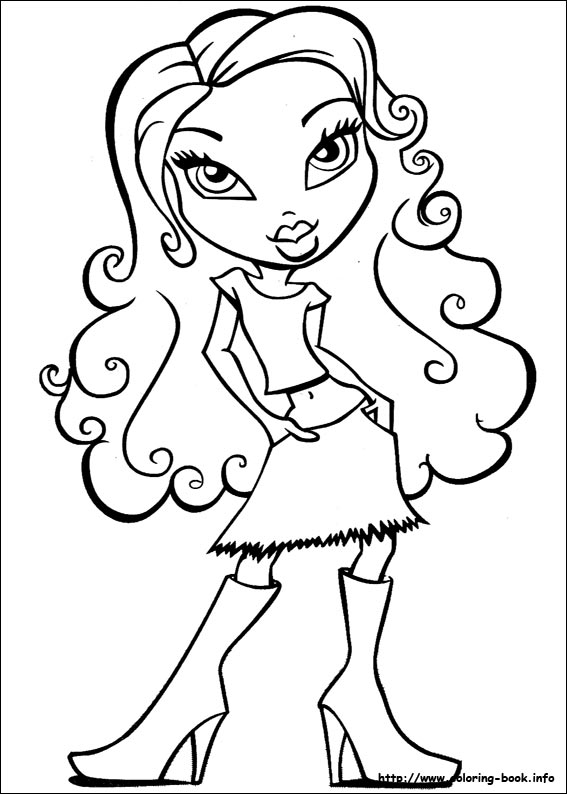 Página para colorir: Bratz (desenhos animados) #32405 - Páginas para Colorir Imprimíveis Gratuitamente