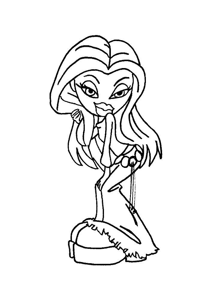 Página para colorir: Bratz (desenhos animados) #32422 - Páginas para Colorir Imprimíveis Gratuitamente