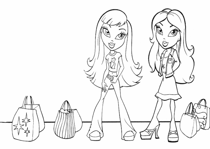 Página para colorir: Bratz (desenhos animados) #32461 - Páginas para Colorir Imprimíveis Gratuitamente