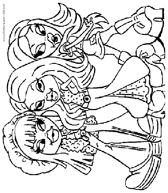 Página para colorir: Bratz (desenhos animados) #32520 - Páginas para Colorir Imprimíveis Gratuitamente