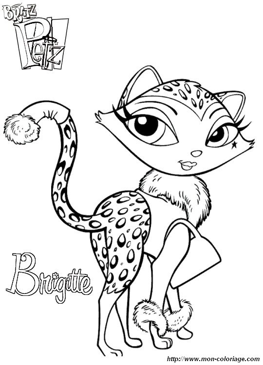 Página para colorir: Bratz (desenhos animados) #32527 - Páginas para Colorir Imprimíveis Gratuitamente