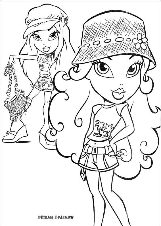 Página para colorir: Bratz (desenhos animados) #32676 - Páginas para Colorir Imprimíveis Gratuitamente