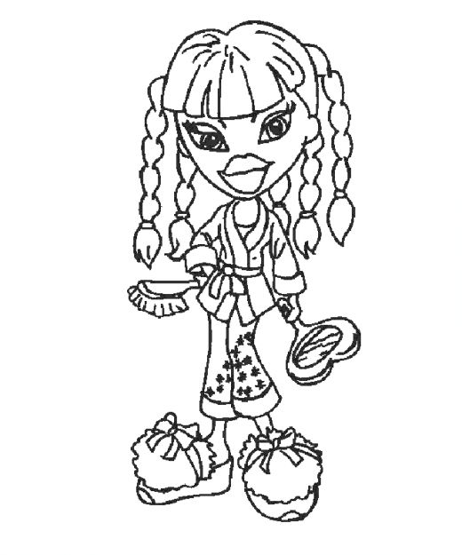 Página para colorir: Bratz (desenhos animados) #32757 - Páginas para Colorir Imprimíveis Gratuitamente