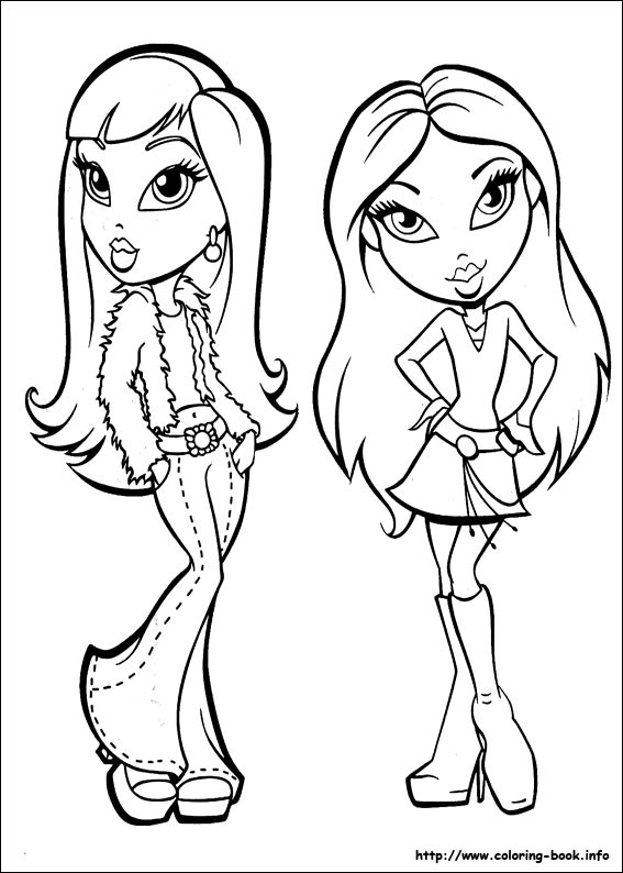 Página para colorir: Bratz (desenhos animados) #32759 - Páginas para Colorir Imprimíveis Gratuitamente