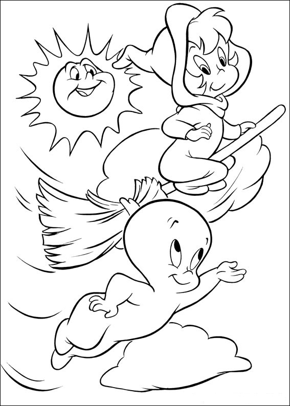 Página para colorir: Casper (desenhos animados) #36239 - Páginas para Colorir Imprimíveis Gratuitamente