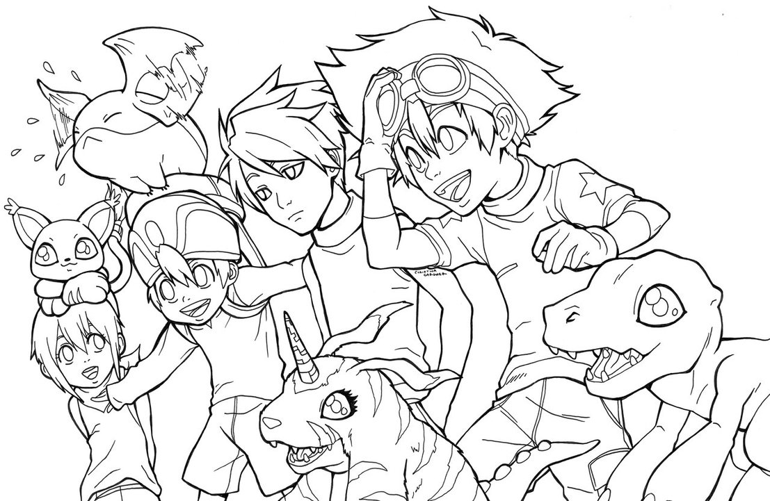 Página para colorir: Digimon (desenhos animados) #51424 - Páginas para Colorir Imprimíveis Gratuitamente