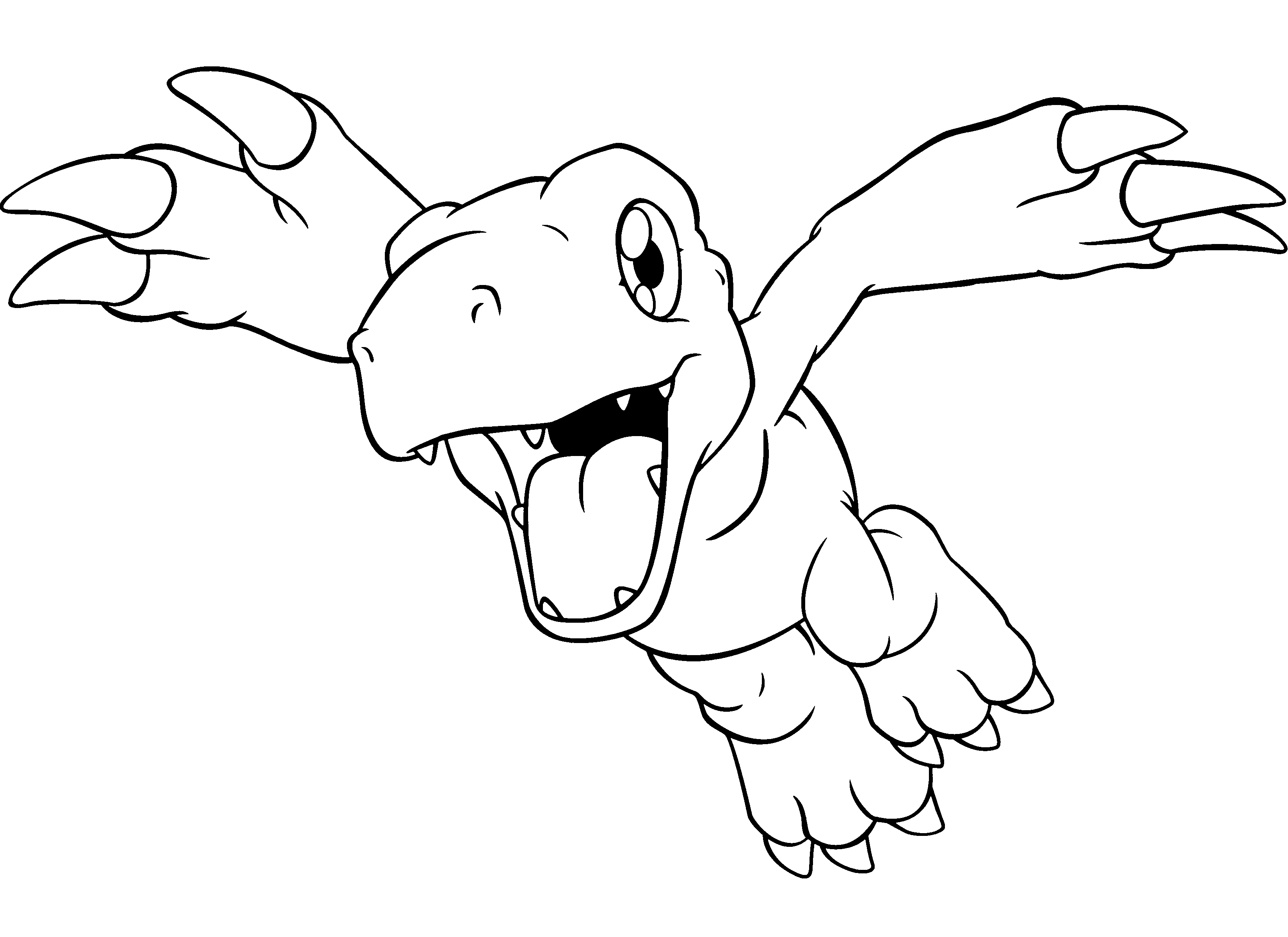 Página para colorir: Digimon (desenhos animados) #51435 - Páginas para Colorir Imprimíveis Gratuitamente