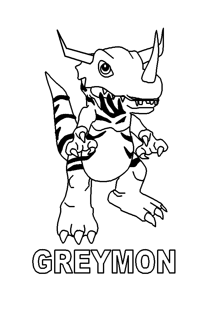 Página para colorir: Digimon (desenhos animados) #51440 - Páginas para Colorir Imprimíveis Gratuitamente