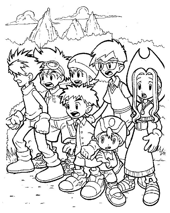 Página para colorir: Digimon (desenhos animados) #51515 - Páginas para Colorir Imprimíveis Gratuitamente