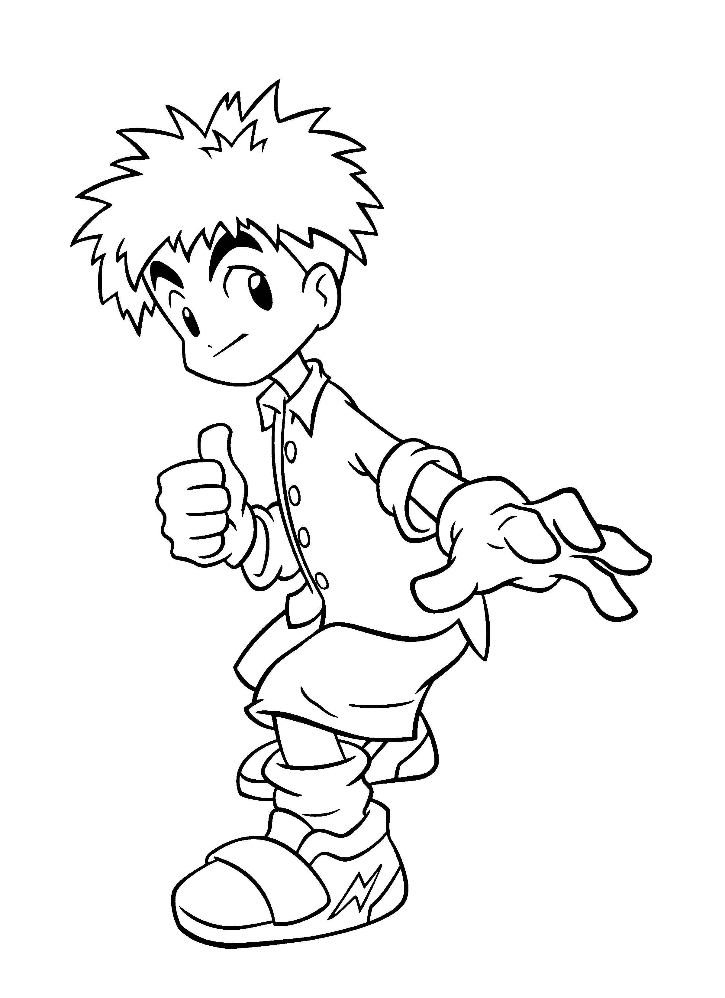 Página para colorir: Digimon (desenhos animados) #51603 - Páginas para Colorir Imprimíveis Gratuitamente