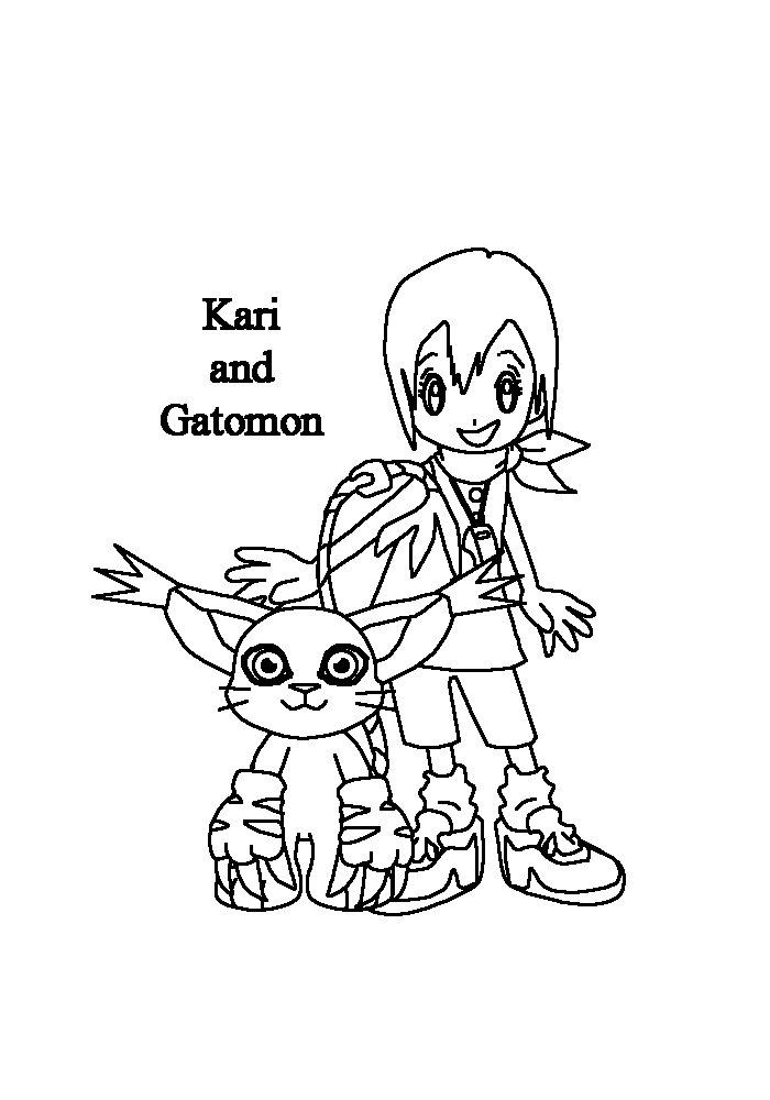 Página para colorir: Digimon (desenhos animados) #51620 - Páginas para Colorir Imprimíveis Gratuitamente