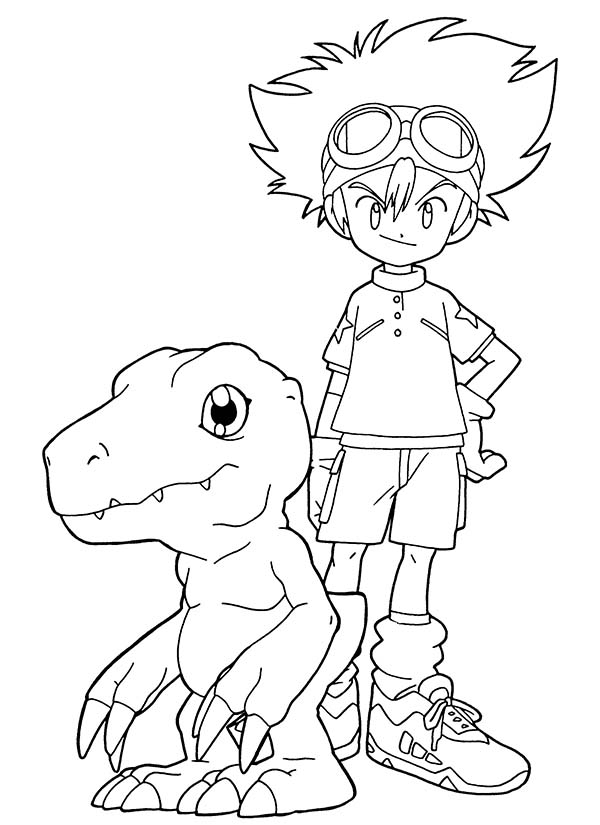 Página para colorir: Digimon (desenhos animados) #51699 - Páginas para Colorir Imprimíveis Gratuitamente