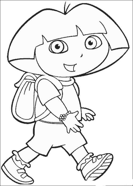 Página para colorir: Dora a Aventureira (desenhos animados) #29731 - Páginas para Colorir Imprimíveis Gratuitamente