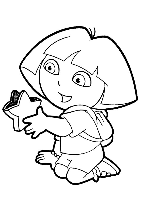 Página para colorir: Dora a Aventureira (desenhos animados) #29776 - Páginas para Colorir Imprimíveis Gratuitamente