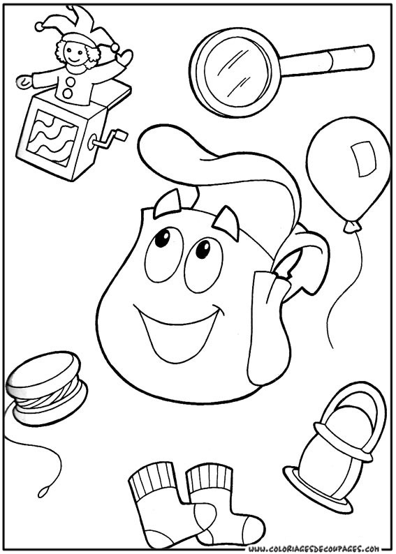Página para colorir: Dora a Aventureira (desenhos animados) #29779 - Páginas para Colorir Imprimíveis Gratuitamente