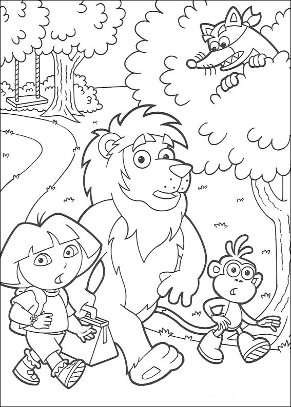 Página para colorir: Dora a Aventureira (desenhos animados) #29782 - Páginas para Colorir Imprimíveis Gratuitamente