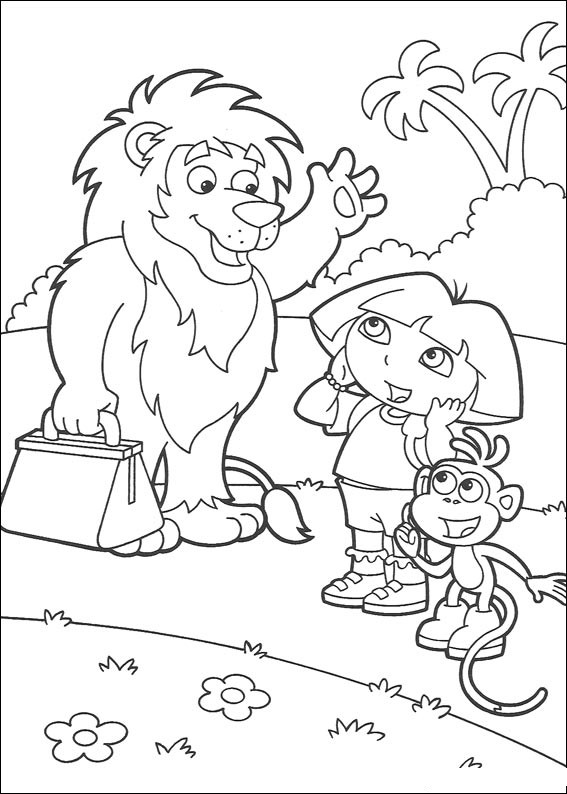 Página para colorir: Dora a Aventureira (desenhos animados) #29784 - Páginas para Colorir Imprimíveis Gratuitamente