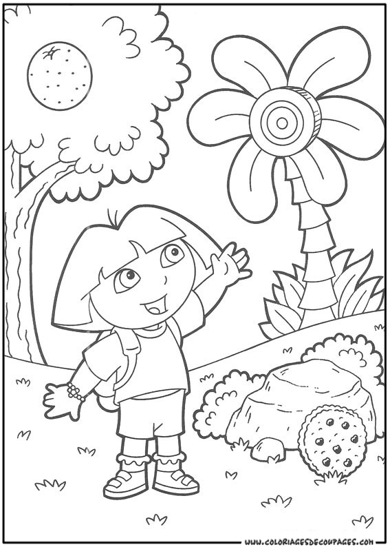 Página para colorir: Dora a Aventureira (desenhos animados) #29788 - Páginas para Colorir Imprimíveis Gratuitamente