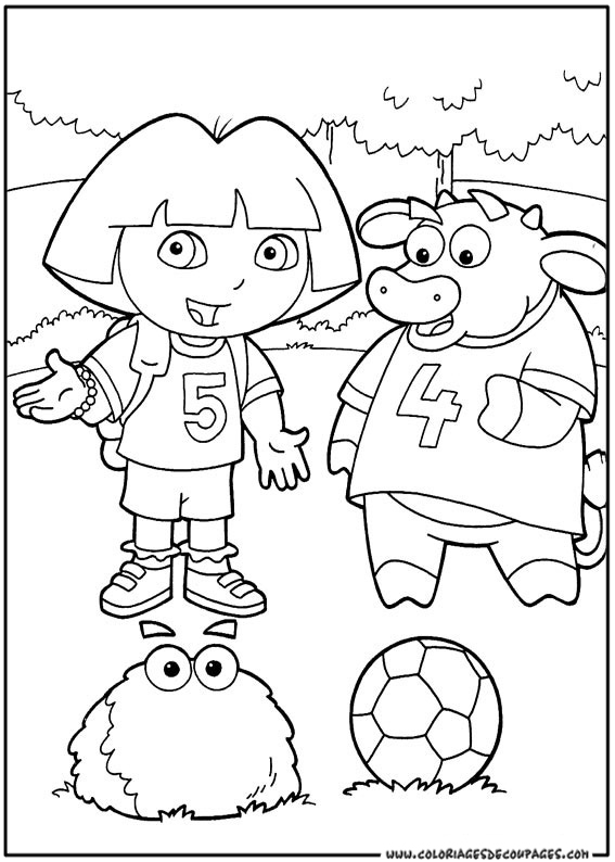 Página para colorir: Dora a Aventureira (desenhos animados) #29798 - Páginas para Colorir Imprimíveis Gratuitamente