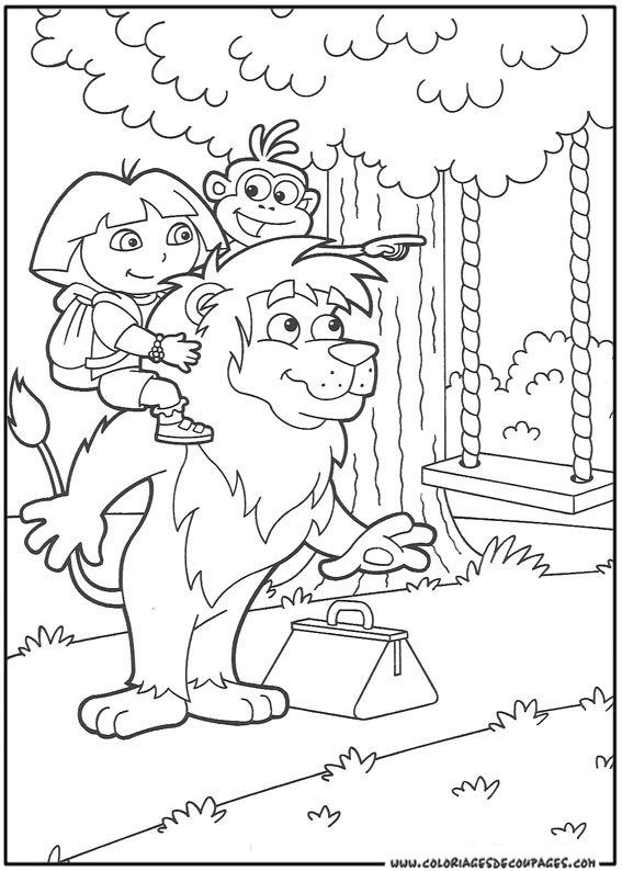 Página para colorir: Dora a Aventureira (desenhos animados) #29799 - Páginas para Colorir Imprimíveis Gratuitamente