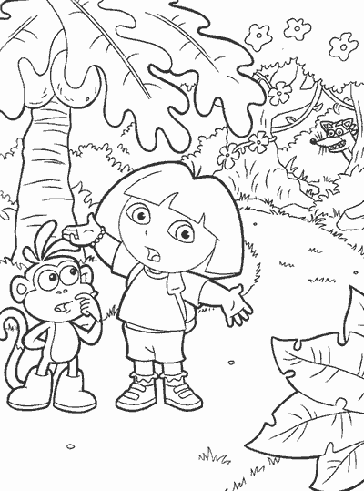 Página para colorir: Dora a Aventureira (desenhos animados) #29803 - Páginas para Colorir Imprimíveis Gratuitamente