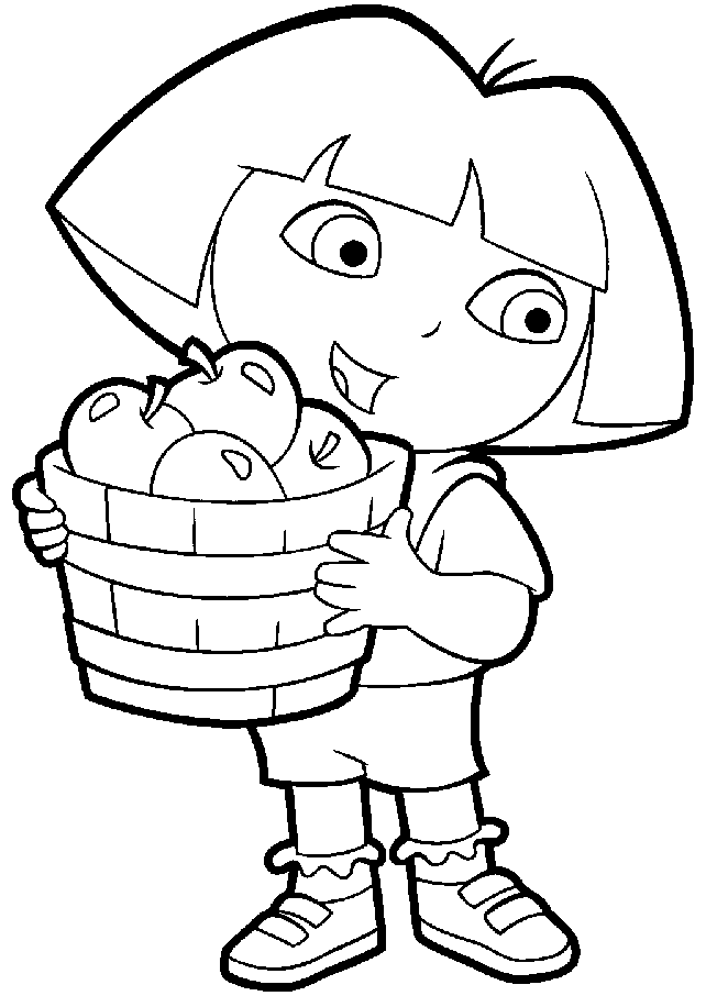 Página para colorir: Dora a Aventureira (desenhos animados) #29815 - Páginas para Colorir Imprimíveis Gratuitamente