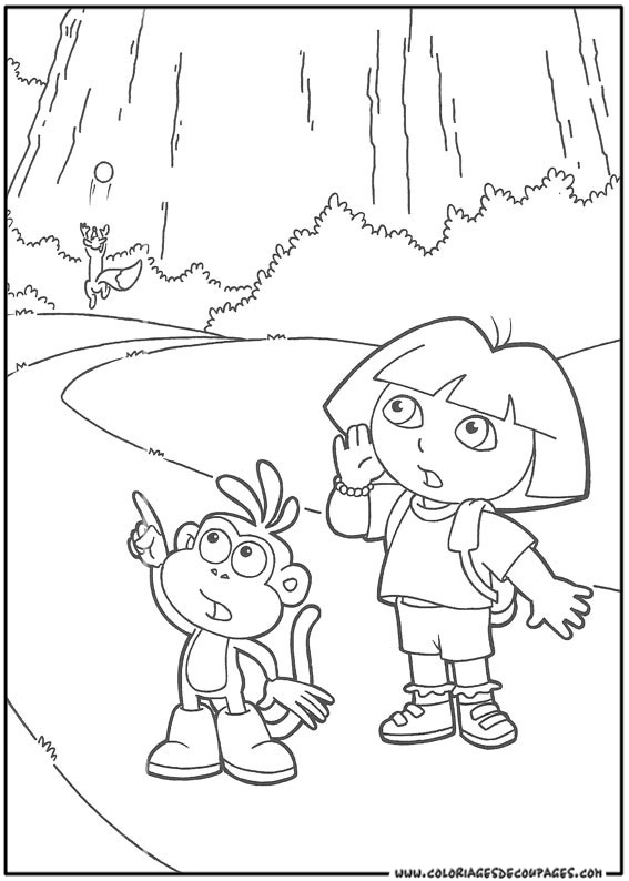 Página para colorir: Dora a Aventureira (desenhos animados) #29822 - Páginas para Colorir Imprimíveis Gratuitamente