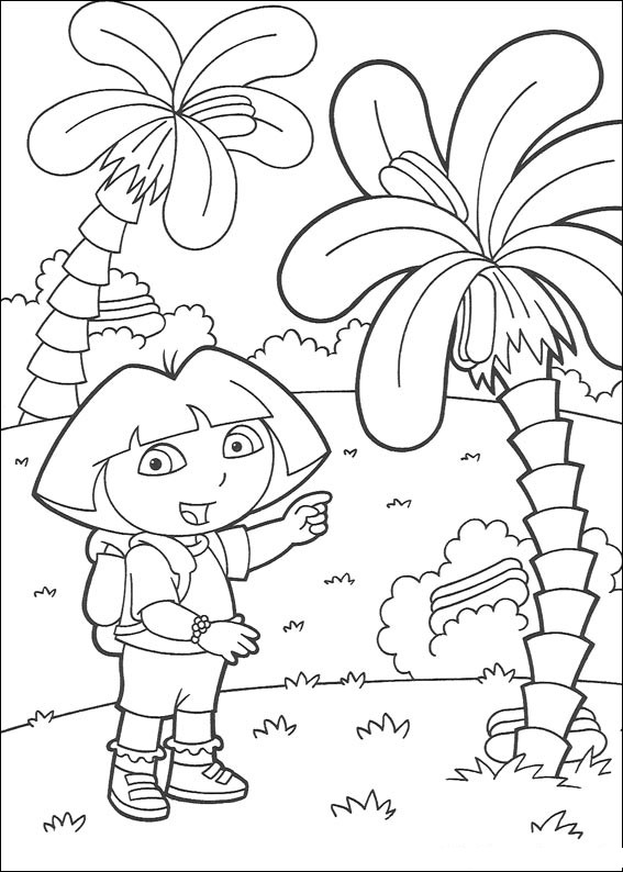 Página para colorir: Dora a Aventureira (desenhos animados) #29828 - Páginas para Colorir Imprimíveis Gratuitamente