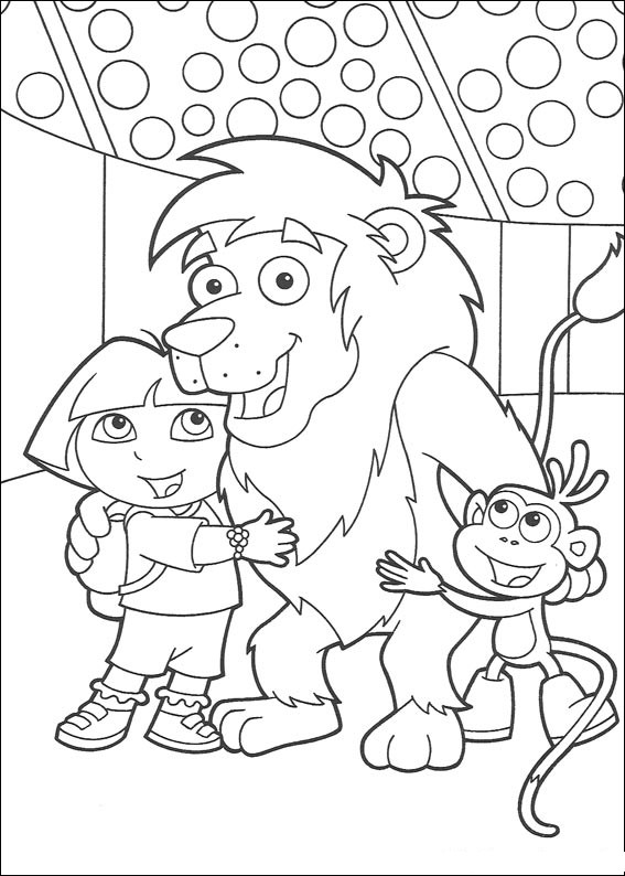 Página para colorir: Dora a Aventureira (desenhos animados) #29831 - Páginas para Colorir Imprimíveis Gratuitamente