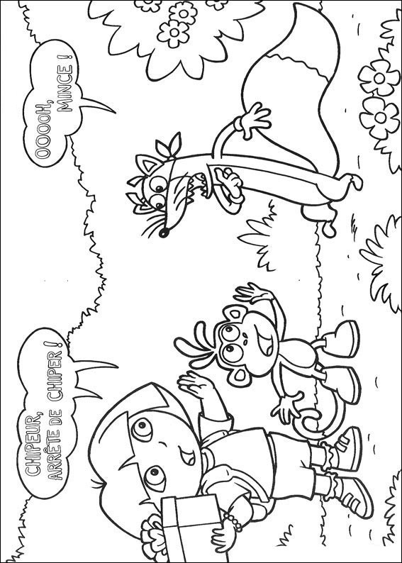 Página para colorir: Dora a Aventureira (desenhos animados) #29834 - Páginas para Colorir Imprimíveis Gratuitamente