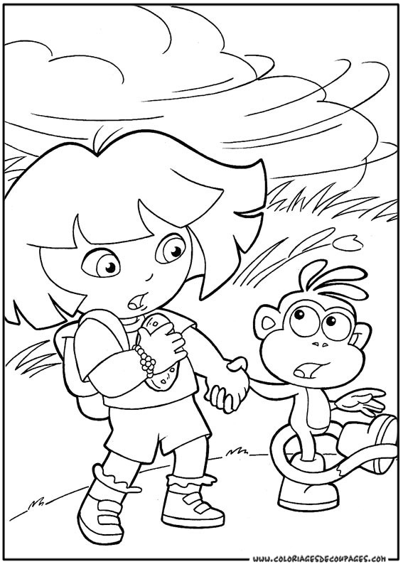 Página para colorir: Dora a Aventureira (desenhos animados) #29848 - Páginas para Colorir Imprimíveis Gratuitamente