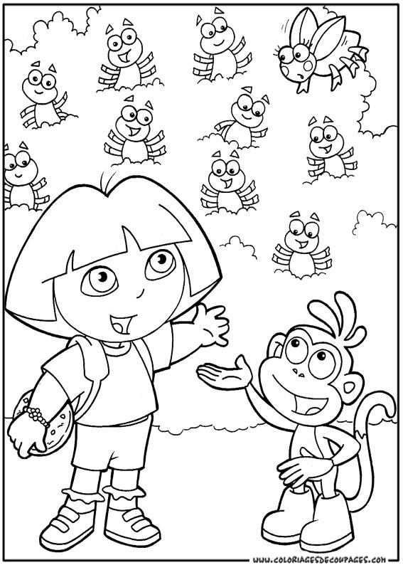 Página para colorir: Dora a Aventureira (desenhos animados) #29902 - Páginas para Colorir Imprimíveis Gratuitamente