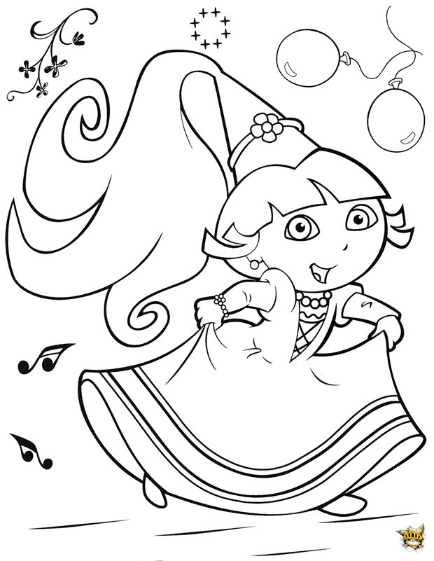 Página para colorir: Dora a Aventureira (desenhos animados) #29911 - Páginas para Colorir Imprimíveis Gratuitamente