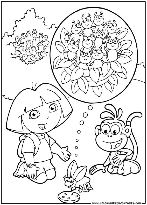 Página para colorir: Dora a Aventureira (desenhos animados) #29942 - Páginas para Colorir Imprimíveis Gratuitamente