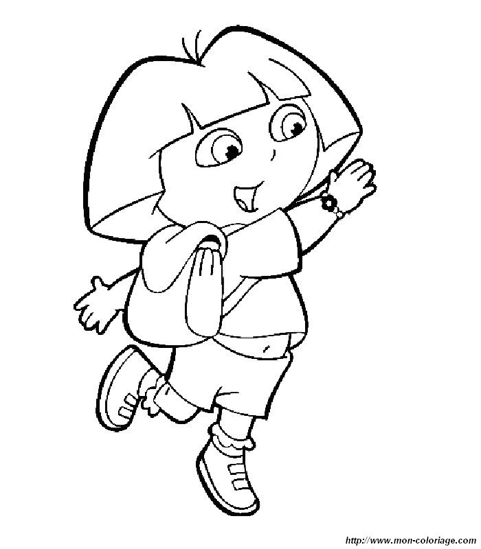 Página para colorir: Dora a Aventureira (desenhos animados) #29947 - Páginas para Colorir Imprimíveis Gratuitamente