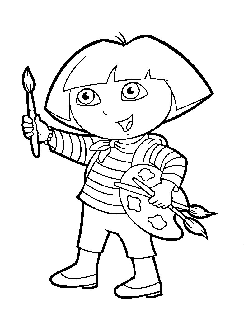 Página para colorir: Dora a Aventureira (desenhos animados) #29969 - Páginas para Colorir Imprimíveis Gratuitamente