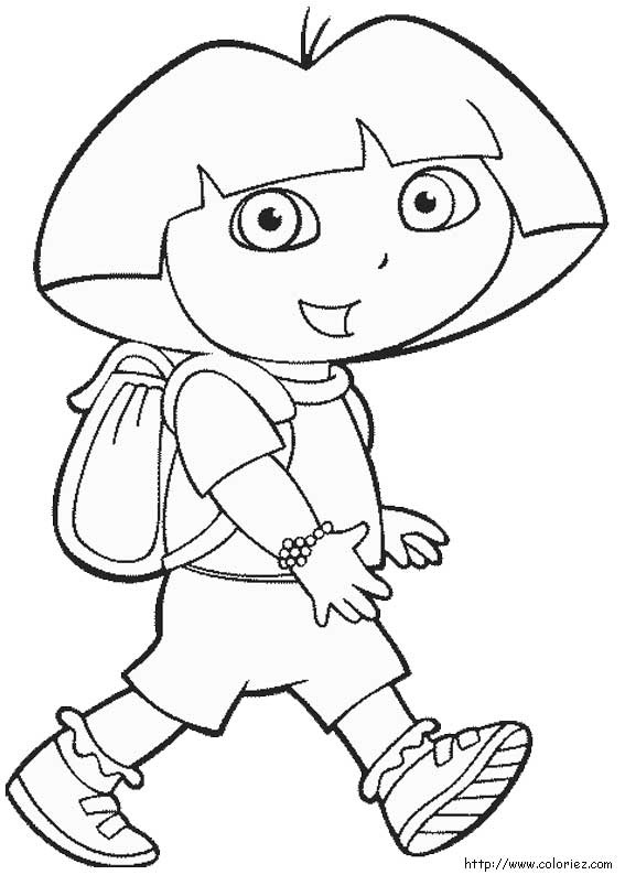 Página para colorir: Dora a Aventureira (desenhos animados) #29972 - Páginas para Colorir Imprimíveis Gratuitamente