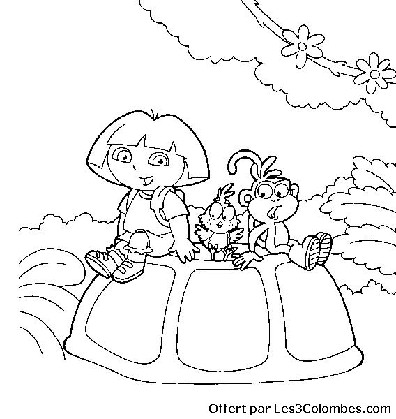 Página para colorir: Dora a Aventureira (desenhos animados) #29991 - Páginas para Colorir Imprimíveis Gratuitamente