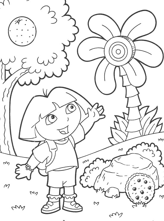 Página para colorir: Dora a Aventureira (desenhos animados) #29994 - Páginas para Colorir Imprimíveis Gratuitamente