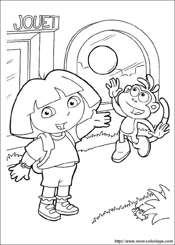 Página para colorir: Dora a Aventureira (desenhos animados) #30044 - Páginas para Colorir Imprimíveis Gratuitamente