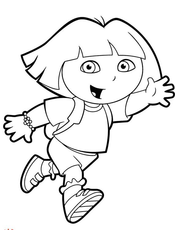 Página para colorir: Dora a Aventureira (desenhos animados) #30084 - Páginas para Colorir Imprimíveis Gratuitamente