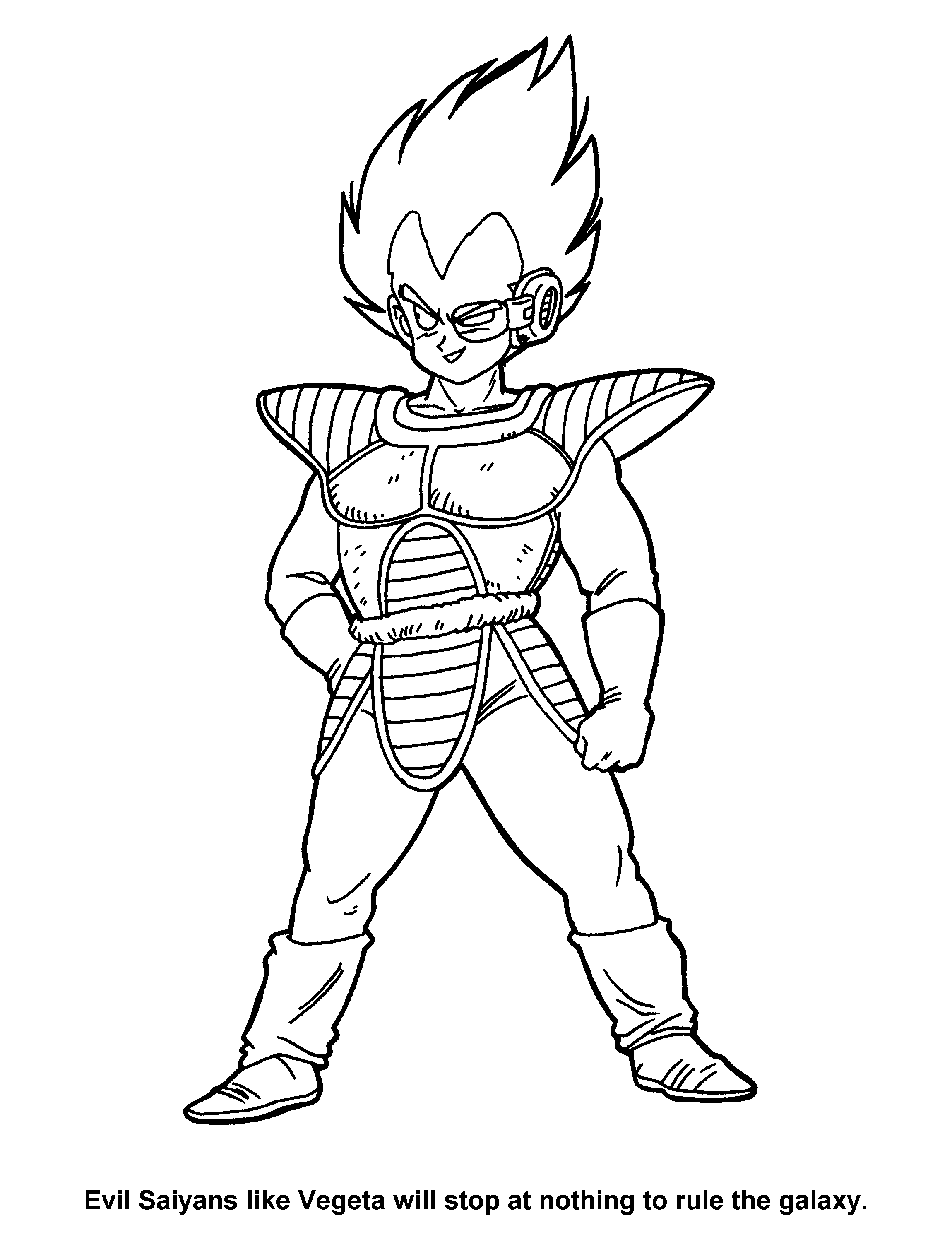 Página para colorir: Dragon Ball Z (desenhos animados) #38474 - Páginas para Colorir Imprimíveis Gratuitamente