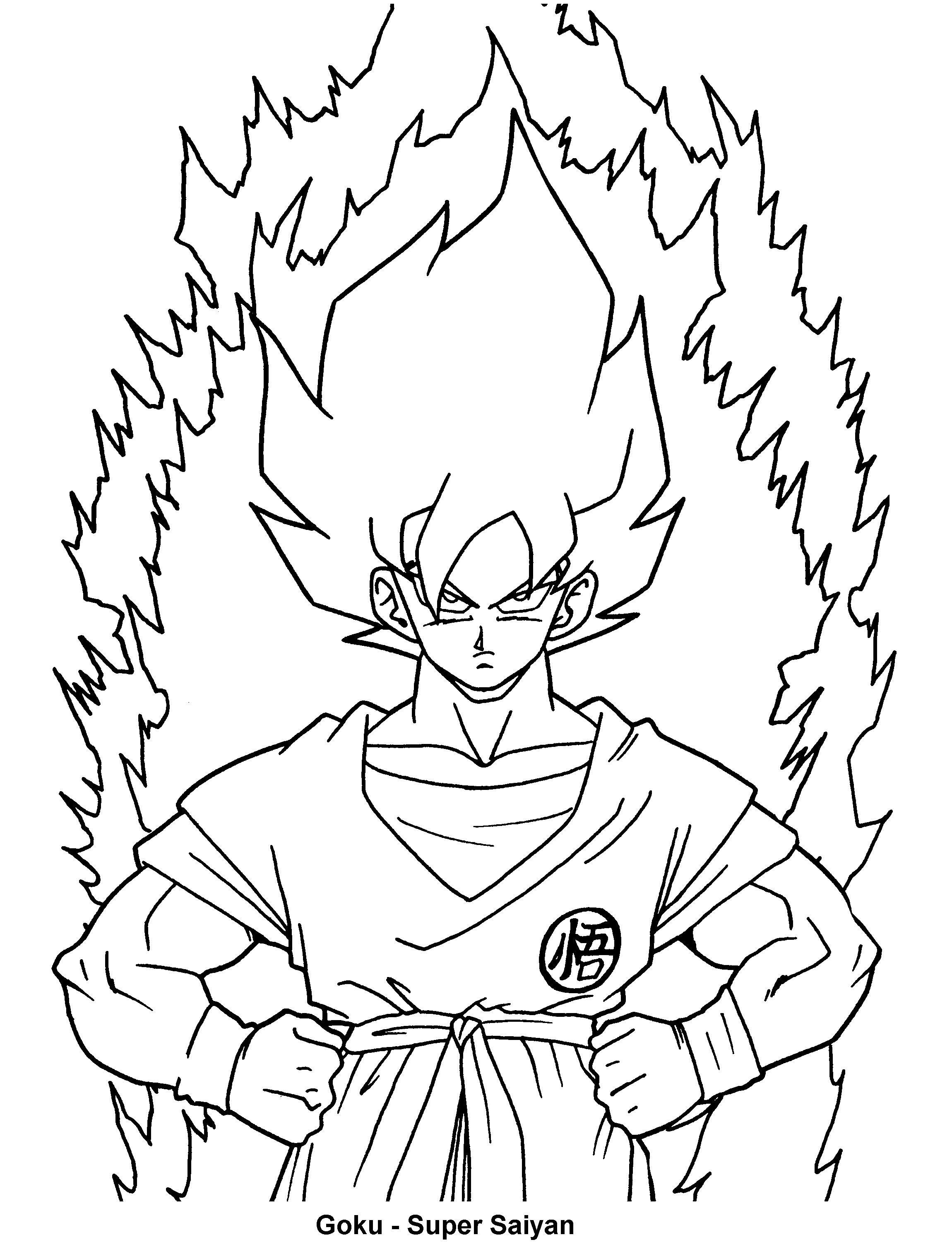 Página para colorir: Dragon Ball Z (desenhos animados) #38476 - Páginas para Colorir Imprimíveis Gratuitamente