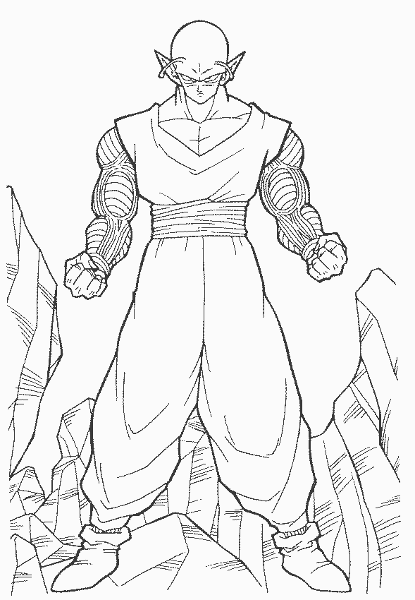 Página para colorir: Dragon Ball Z (desenhos animados) #38575 - Páginas para Colorir Imprimíveis Gratuitamente