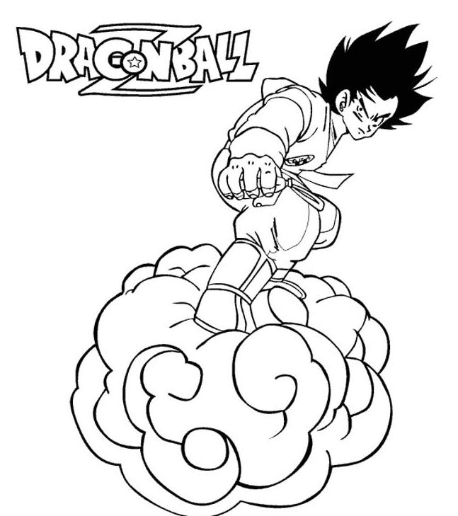 Página para colorir: Dragon Ball Z (desenhos animados) #38595 - Páginas para Colorir Imprimíveis Gratuitamente