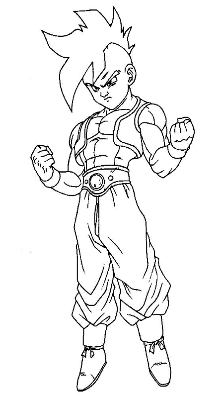 Página Dragon Ball Z #38665 (desenhos animados) para colorir – Páginas para  Colorir Imprimíveis