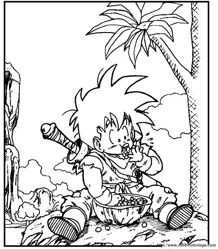 Página para colorir: Dragon Ball Z (desenhos animados) #38685 - Páginas para Colorir Imprimíveis Gratuitamente