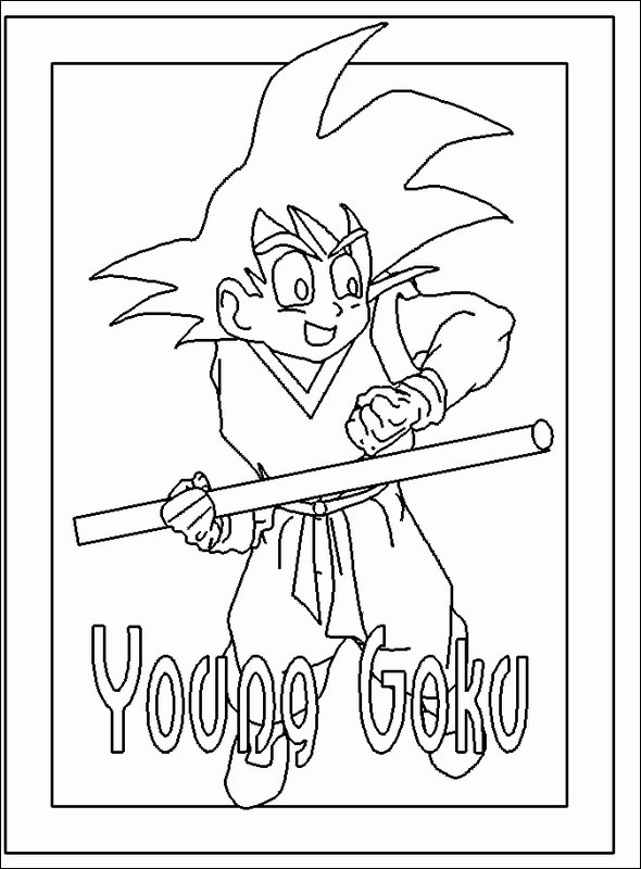 Página para colorir: Dragon Ball Z (desenhos animados) #38696 - Páginas para Colorir Imprimíveis Gratuitamente