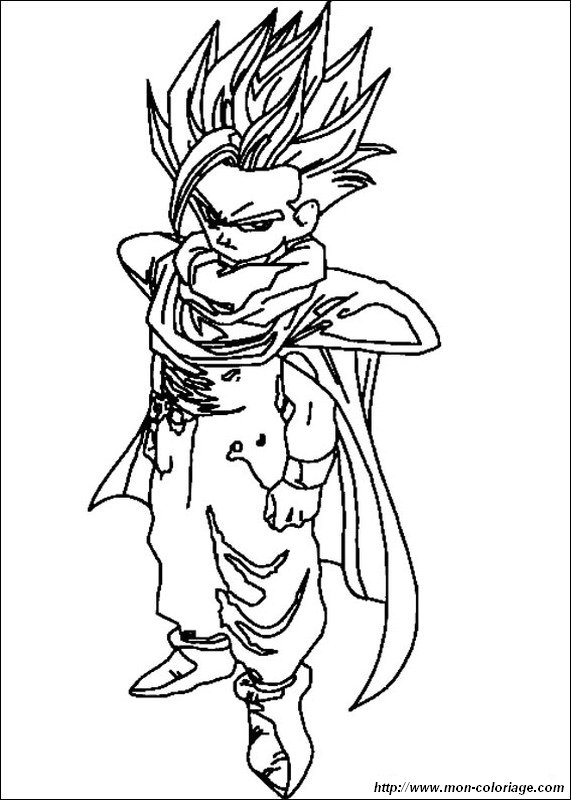 Página para colorir: Dragon Ball Z (desenhos animados) #38710 - Páginas para Colorir Imprimíveis Gratuitamente