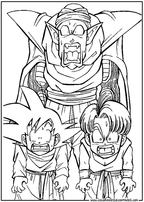 Página para colorir: Dragon Ball Z (desenhos animados) #38820 - Páginas para Colorir Imprimíveis Gratuitamente